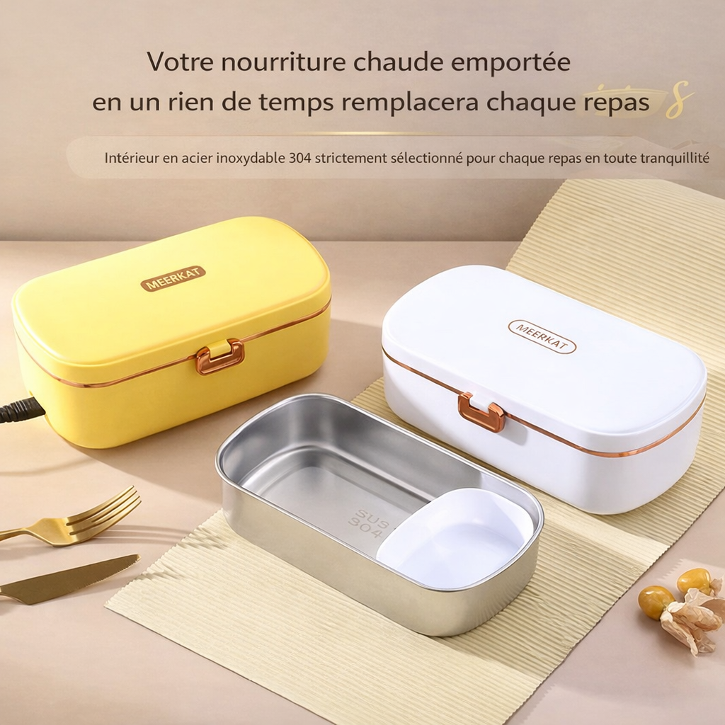 Boîtes à déjeuner électrique en acier inoxydable