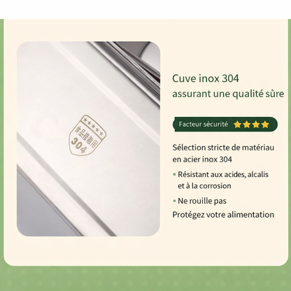 Boîtes à déjeuner électrique en acier inoxydable