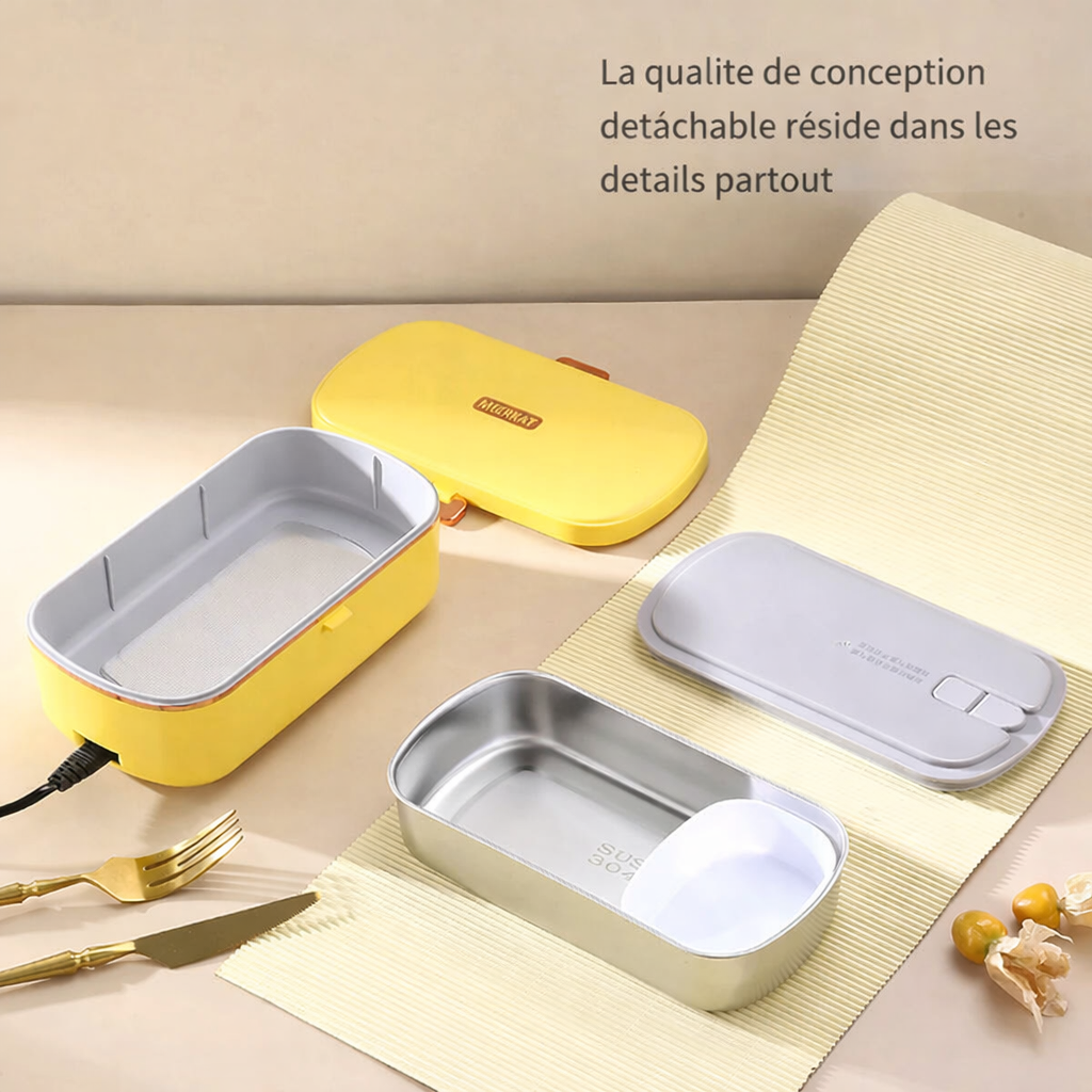 Boîtes à déjeuner électrique en acier inoxydable